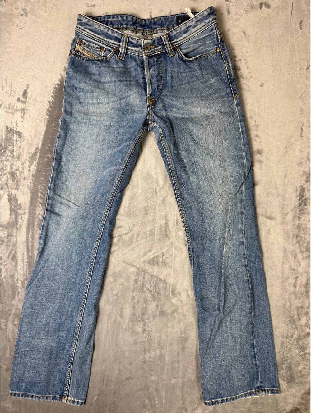 Diesel Viker Men’s 29x30 Made in Italy Straight Jeans Button Fly 2007 Y2K